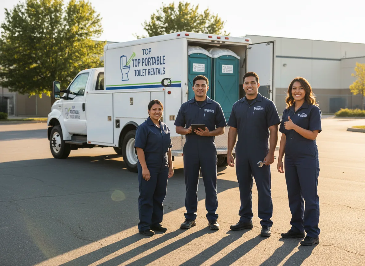 Short Term Porta Potty Rental company in Burghill, OH